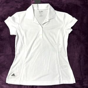 New Adidas Golf WCL SidPolo size Small white